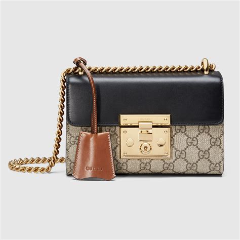 gucci padlock gg supreme shoulder bag replica